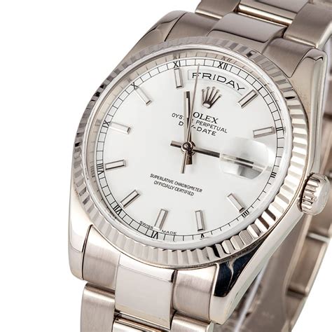 rolex president white gold review|rolex presidential white gold.